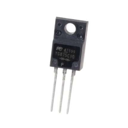 دوبل دیود شاتکی YG875C10R 100V-20A ژاپنی مارک FUJI پکیج TO-220FP