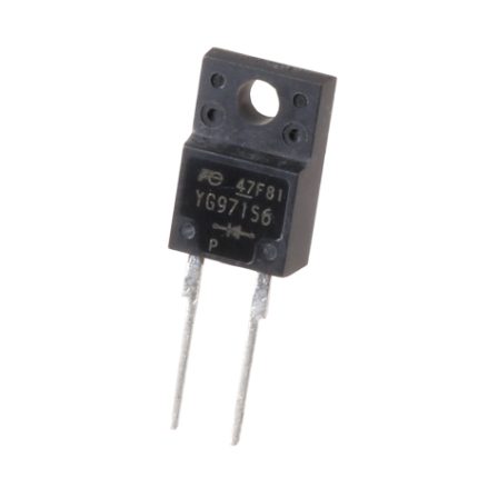دیود YG971S6R 600V-8A ژاپنی مارک FUJI پکیج TO-220AP