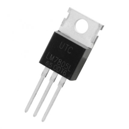 رگولاتور 5+ ولت 7805 پکیج TO-220 تایوانی مارک UTC