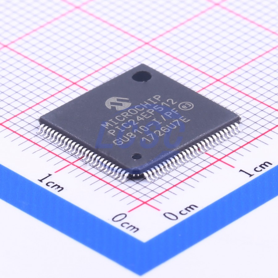 Microchip Tech PIC24EP512GU810-I/PF