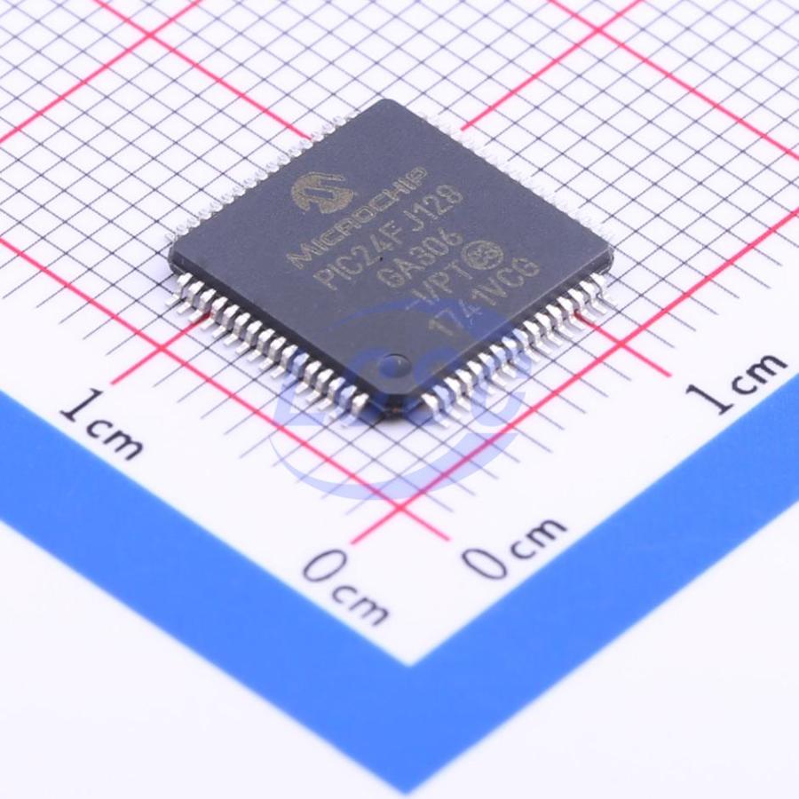 Microchip Tech PIC24FJ128GA306-I/PT