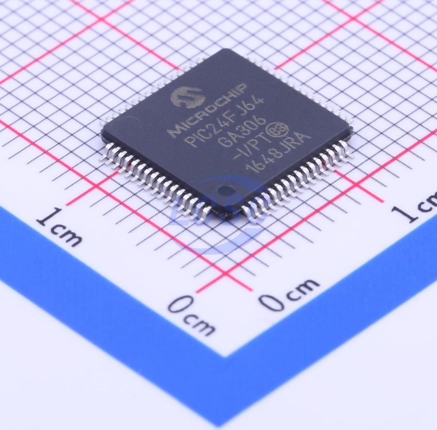 Microchip Tech PIC24FJ64GA306-I/PT
