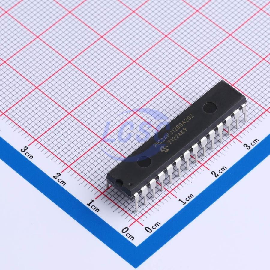 Microchip Tech PIC24FJ128GA202-I/SP
