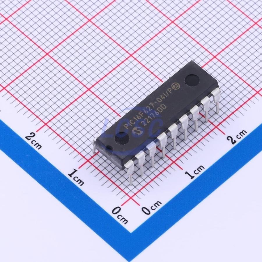Microchip Tech PIC16F627-04I/P
