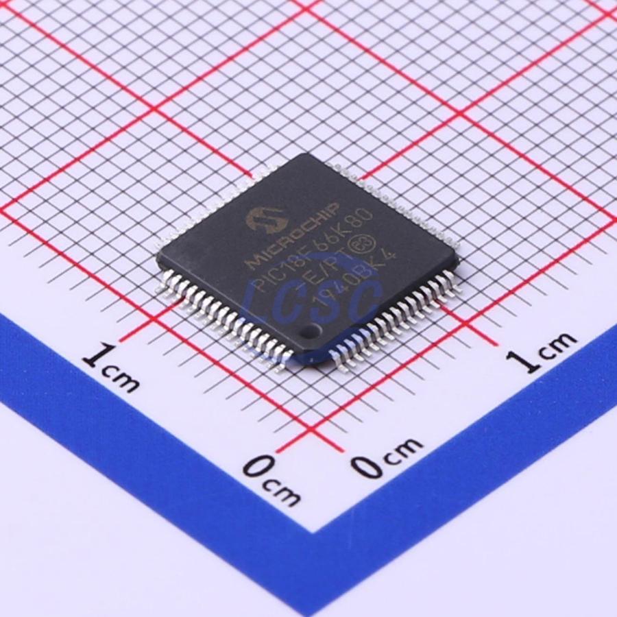 Microchip Tech PIC18F66K80-E/PT