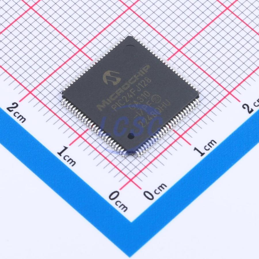 Microchip Tech PIC24FJ128GA310-I/PF
