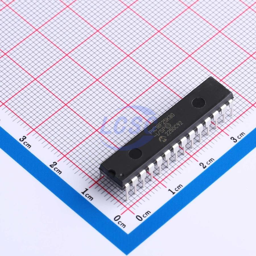 Microchip Tech PIC18F25K80-I/SP