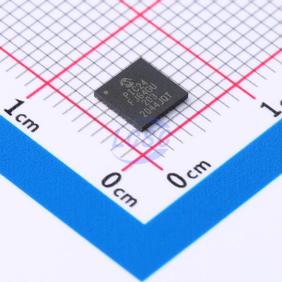 Microchip Tech PIC24FJ64GU203-I/M5