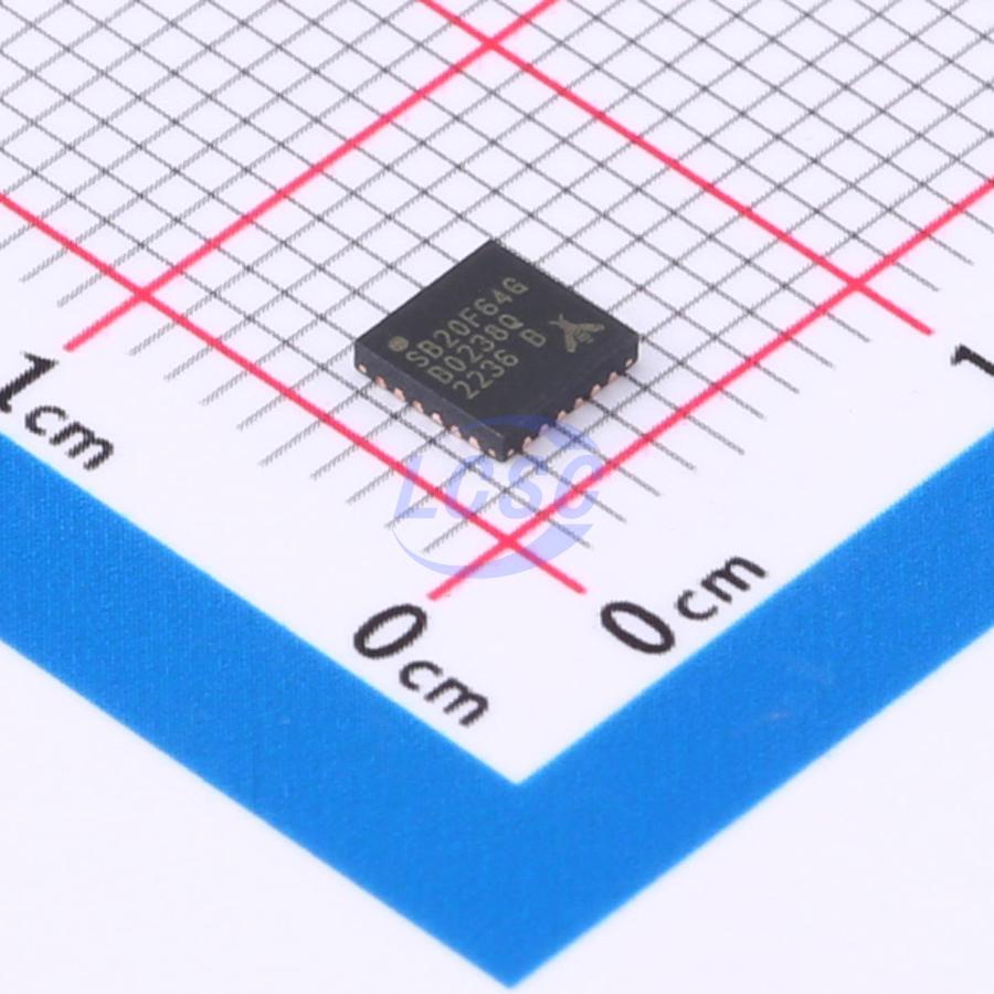 SKYWORKS/SILICON LABS EFM8SB20F64G-B-QFN24