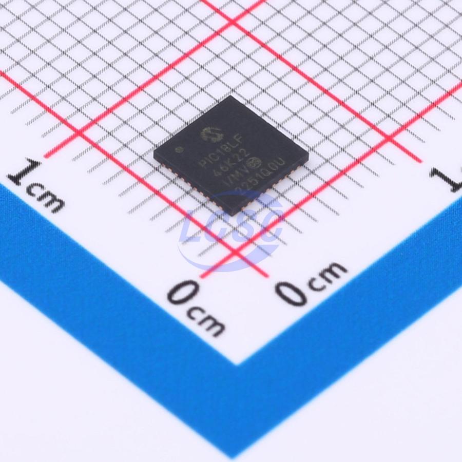 Microchip Tech PIC18LF46K22T-I/MV