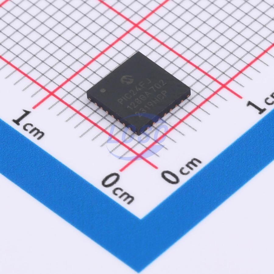 Microchip Tech PIC24FJ128GA702-I/ML
