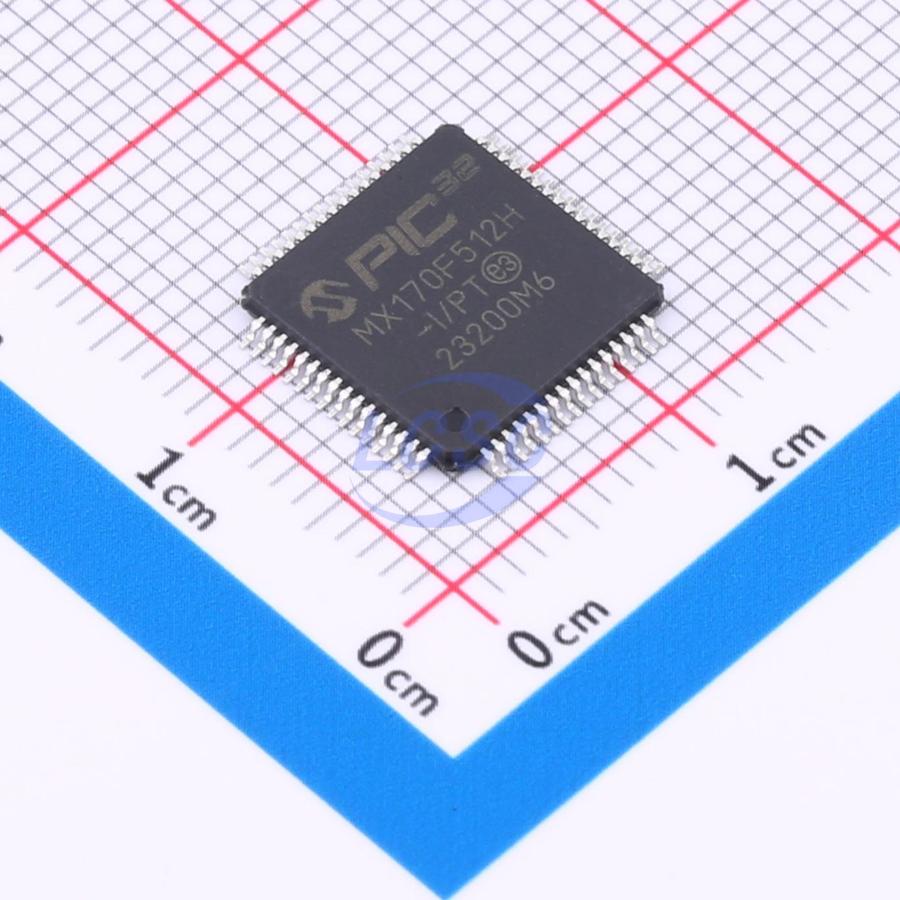 Microchip Tech PIC32MX170F512H-I/PT