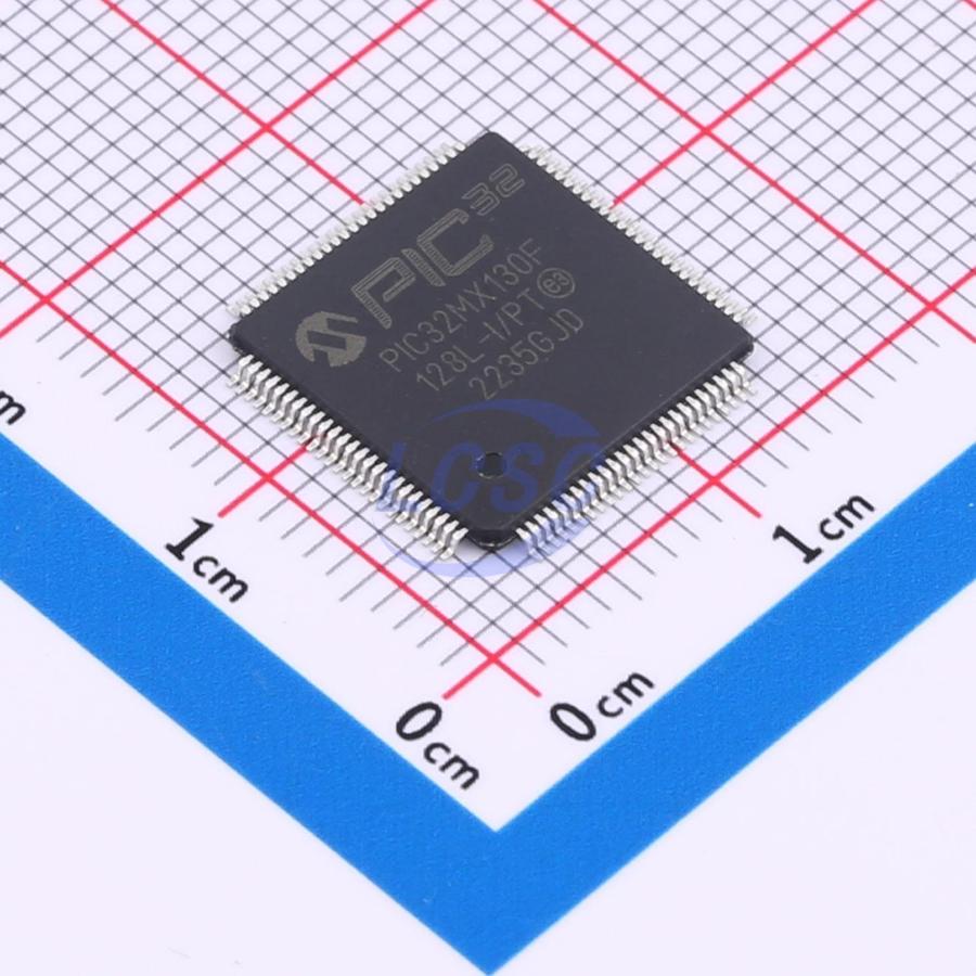 Microchip Tech PIC32MX130F128L-I/PT