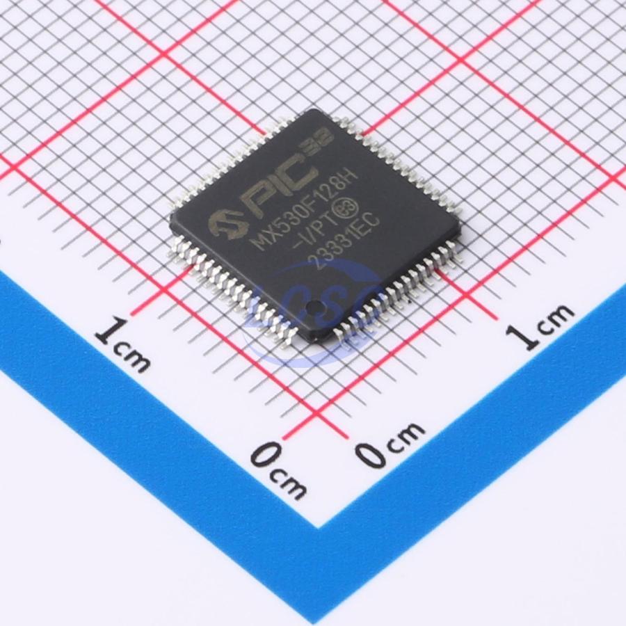 Microchip Tech PIC32MX530F128H-I/PT