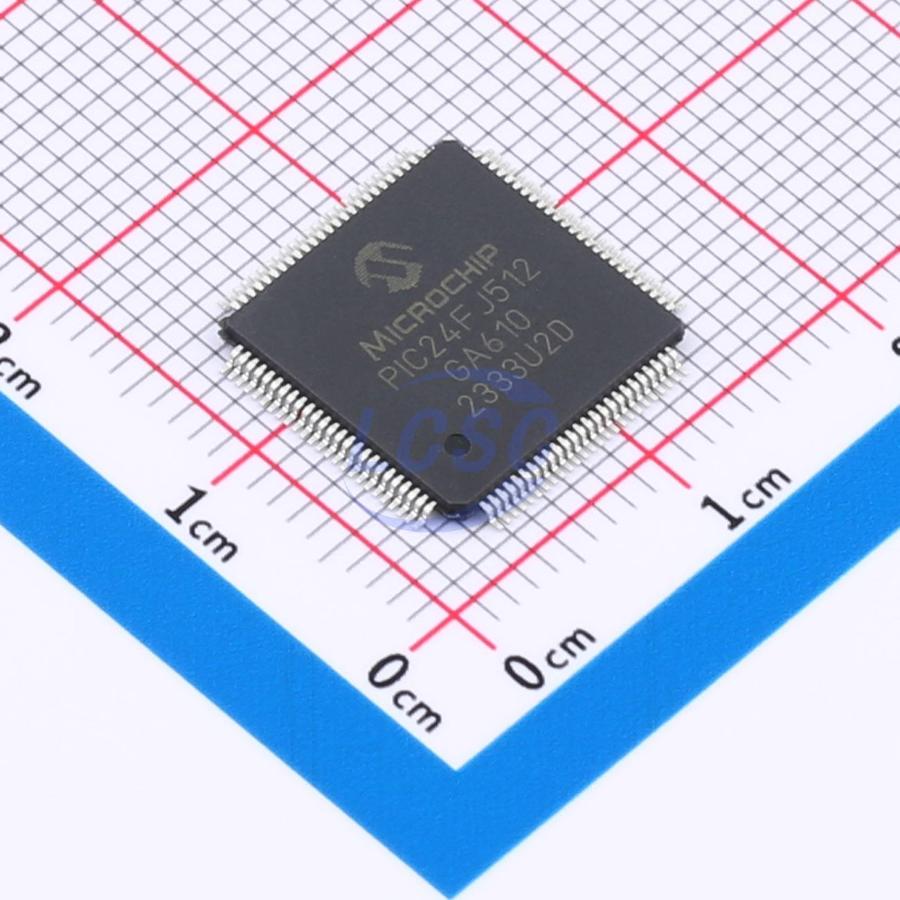 Microchip Tech PIC24FJ512GA610-I/PT