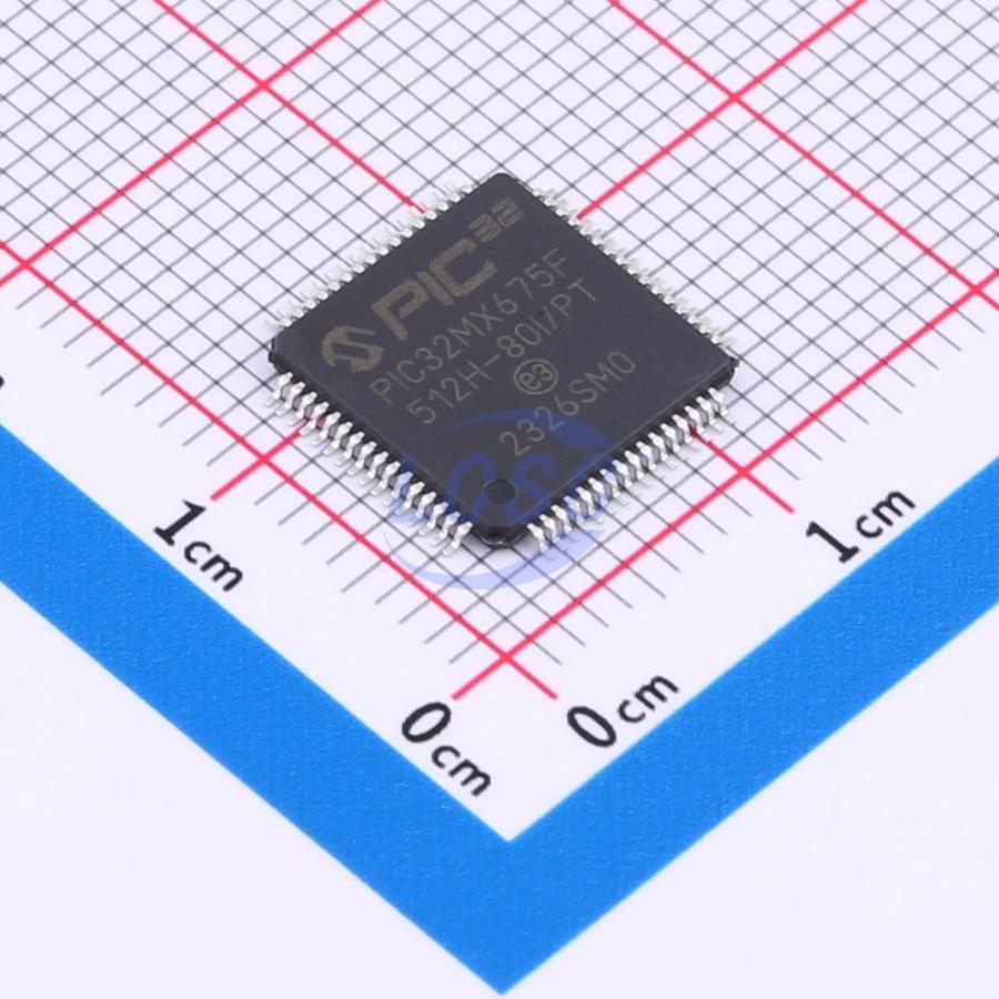 Microchip Tech PIC32MX675F512H-80I/PT