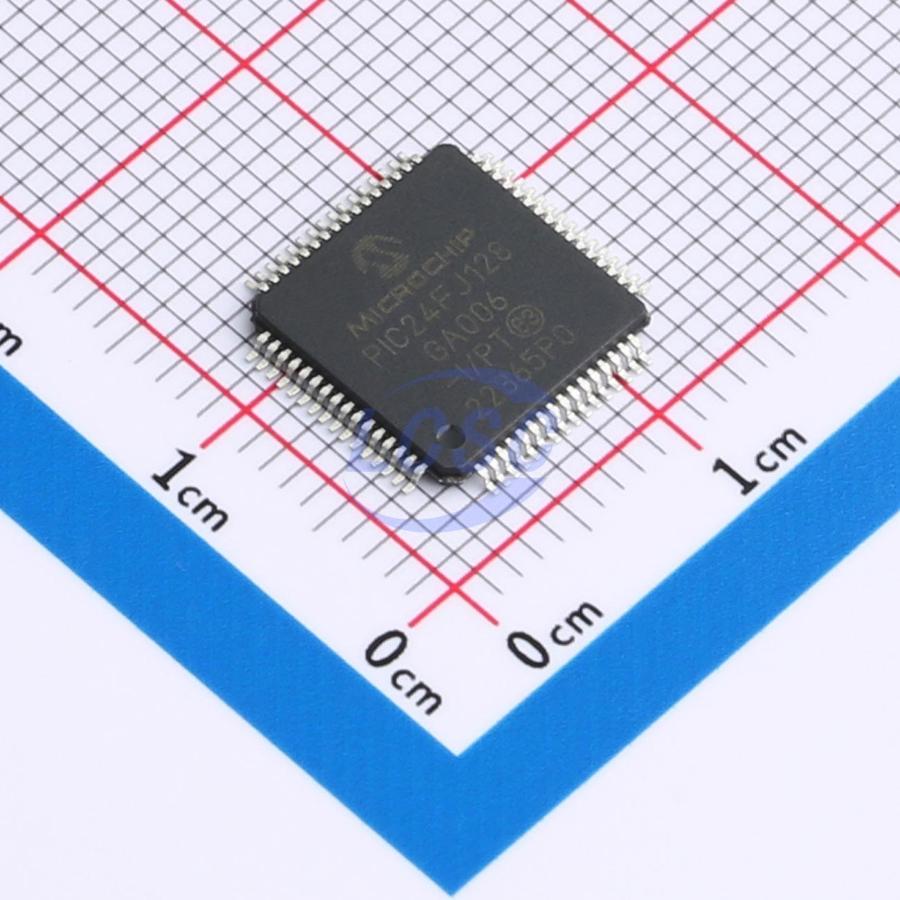 Microchip Tech PIC24FJ128GA006T-I/PT