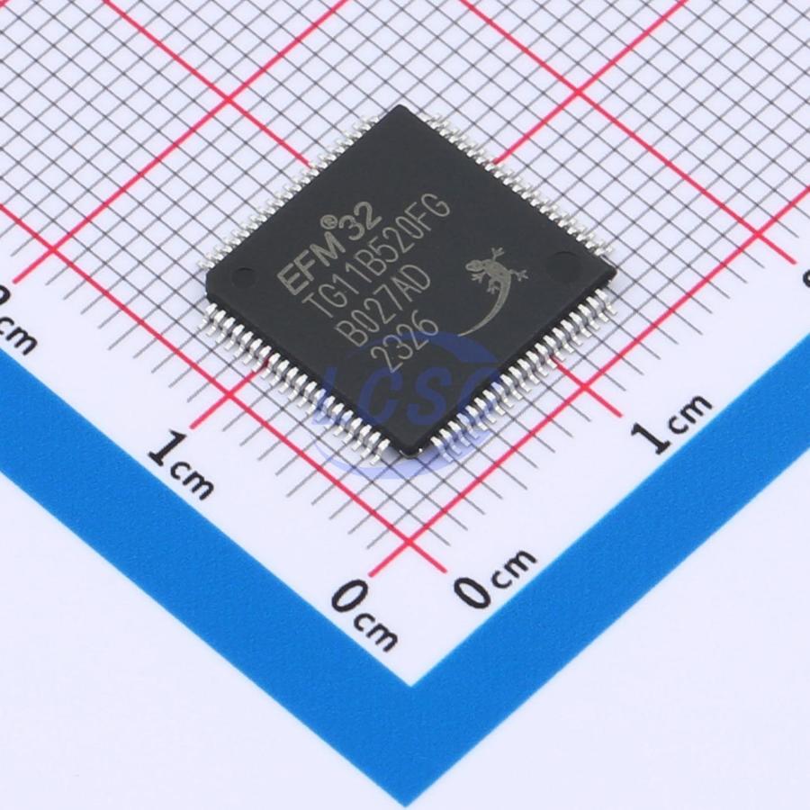 SKYWORKS/SILICON LABS EFM32TG11B520F128GQ80-B
